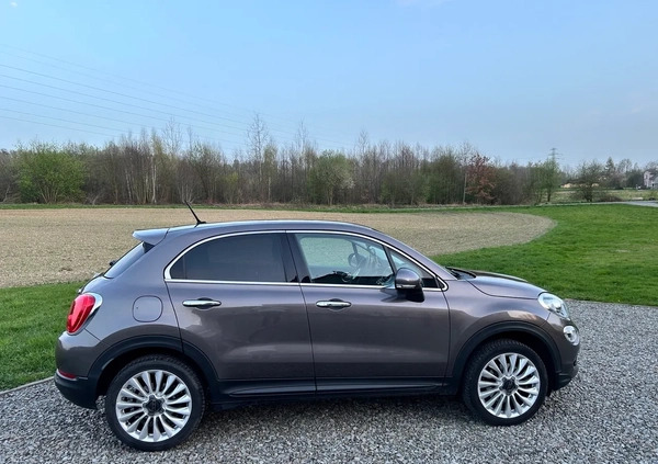 Fiat 500X cena 48500 przebieg: 123200, rok produkcji 2016 z Zielonka małe 191